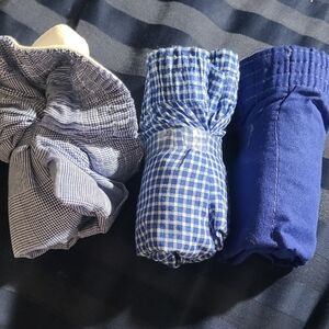 Fruit of the Loom Kids' Blue and White Underwear Set XL